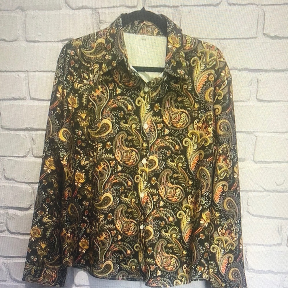 Paisley Long Sleeve Shirt